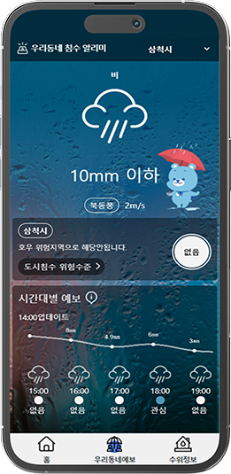 집중호우 침수예측솔루션